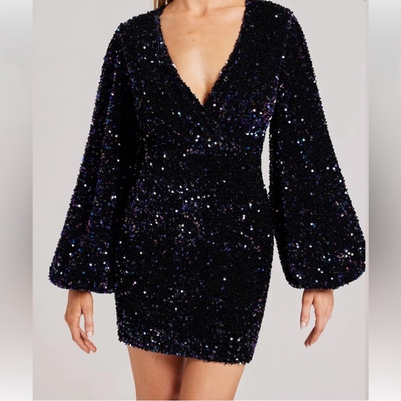 Nadine Merabi Maya Galaxy Dress 💫 - Picture 3 of 8